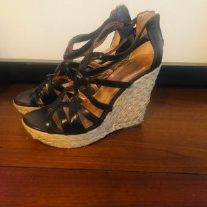 BCBGeneration wedge sandal shoes